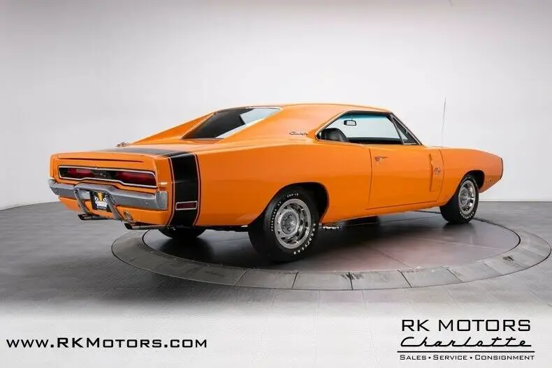 1970 dodge charger r/t go mango hardtop 440ci six pack v8 4 speed manual