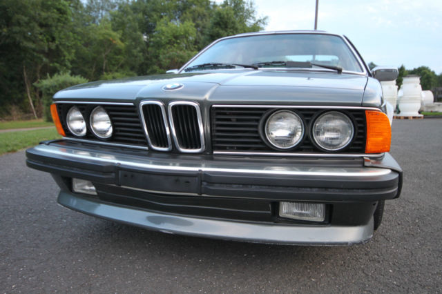 1985 bmw 635csi low mileage 5 speed manual trans