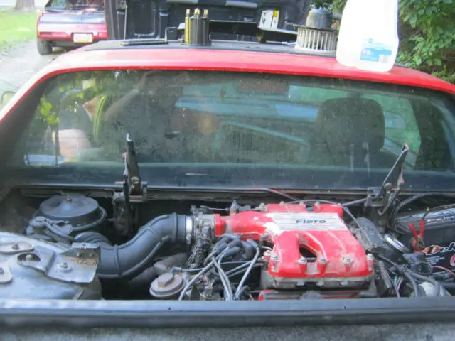 1986 pontiac fiero sport coupe parts car located in new york v6 automatic 137k