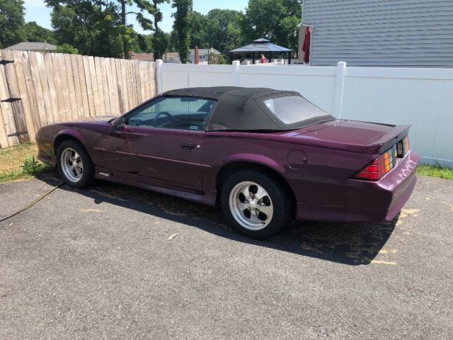 1992 camaro rs v8 manual stick convertible