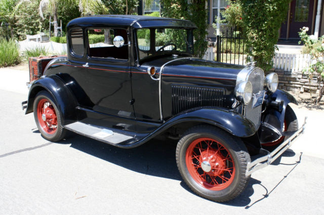 1931 ford model a coupe, california car, 2 owner car, original,1928,1929,1931