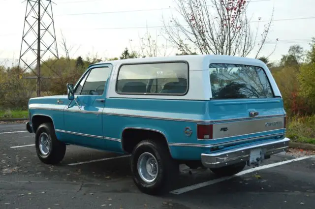 1978 chevy blazer k5 cheyenne 2-door 4x4 350 v8 only 66,587 miles!!!
