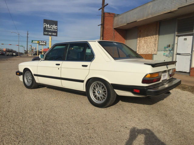 1986 bmw 535is (e28)