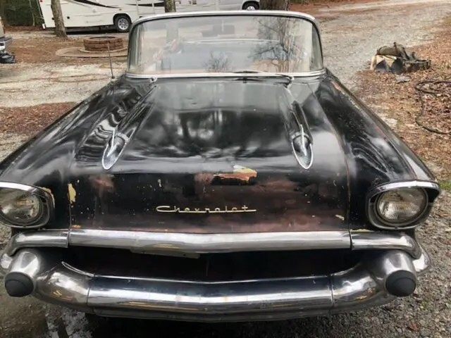 1957 chevrolet bel air convertible project needs full restoration