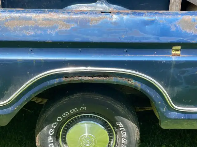 1979 ford f-150 pickup blue rwd automatic xlt