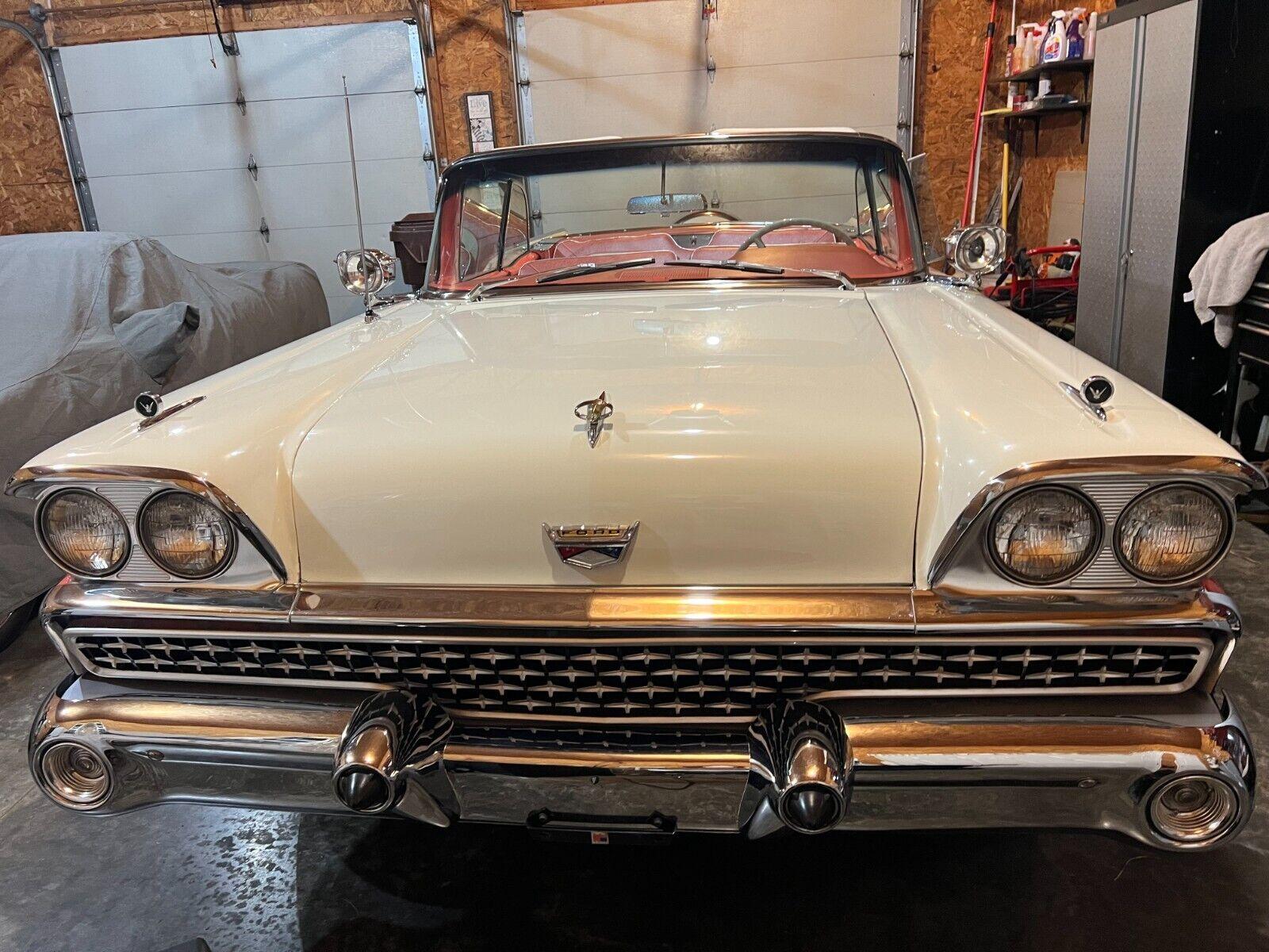 1959 ford fairlane 500 galaxie skyliner convertible