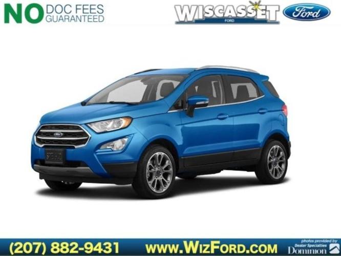 2018 ford ecosport titanium awd titanium 4dr crossover for sale in westport, maine