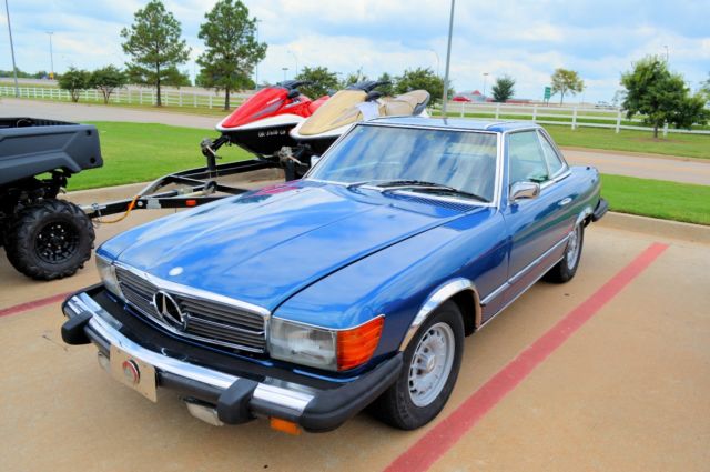 1975 mercedes-benz 450sl convertible hard top