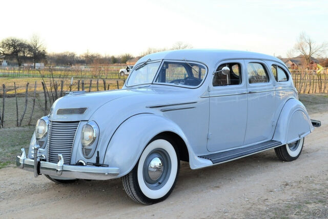 1937 chrysler imperial airflow sedan, restored, classic pre-war