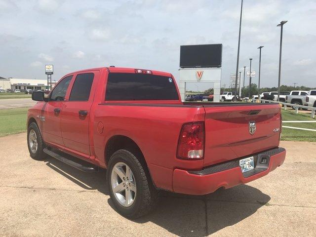 used 2014 ram 1500 4x4 crew cab express guthrie, ok 73044 for sale in guthrie, oklahoma