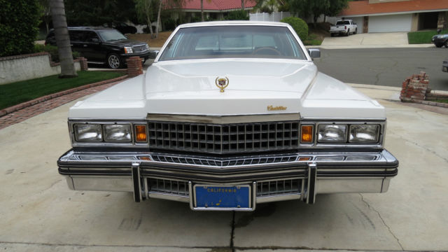 1978 original cadillac fleetwood brougham d'elegance sedan 4-door 7.0l