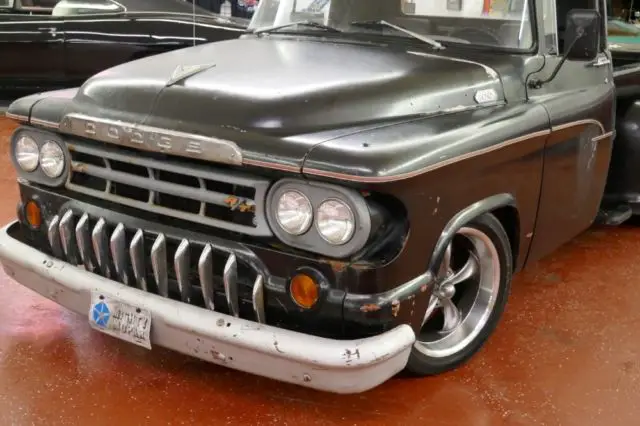 1960 dodge 100 -patina-kentucky rare-fuel injected-late model dri