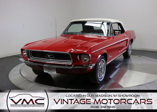 new paint! very nice 1968 mustang convertible