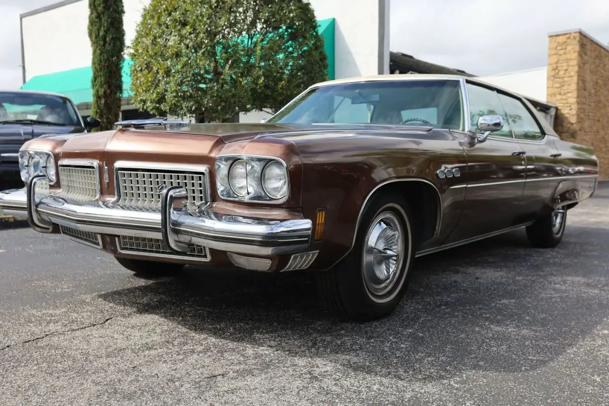 1973 oldsmobile ninety-eight, brown with 25127 miles available now!