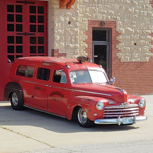1946 ford siebert ambulance hot rat street rod gasser rare sedan delivery 47 48