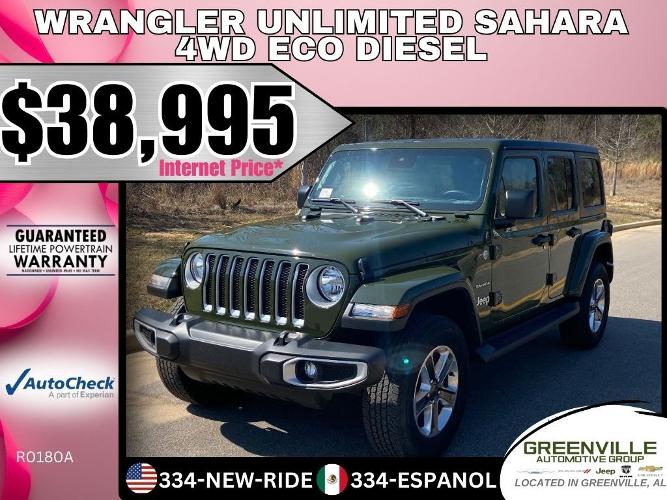 used 2021 jeep wrangler unlimited sahara