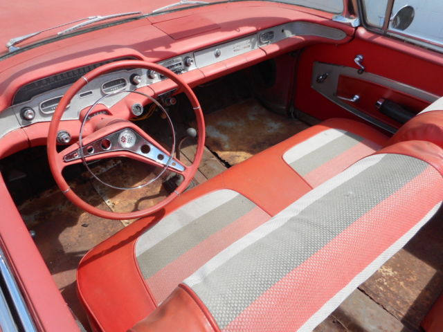 1958 chevy impala convertible 348ci