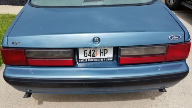 1988 ford ssp mustang lx, retired missouri state hwy. patrol (unit 642 - hp)