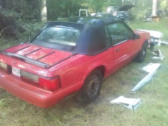 1993 ford mustang lx convertible 86k miles project car with gt ground fx kit
