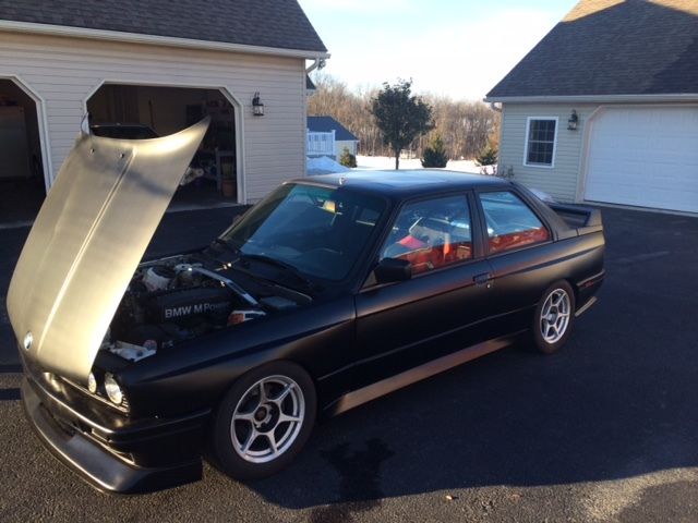 1990 bmw e30 m3, clear title