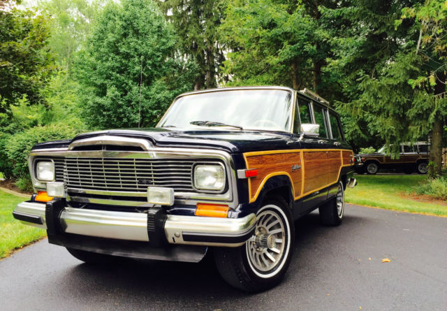 1987 jeep grand wagoneer only 70,568 actual/original miles - beautiful condition