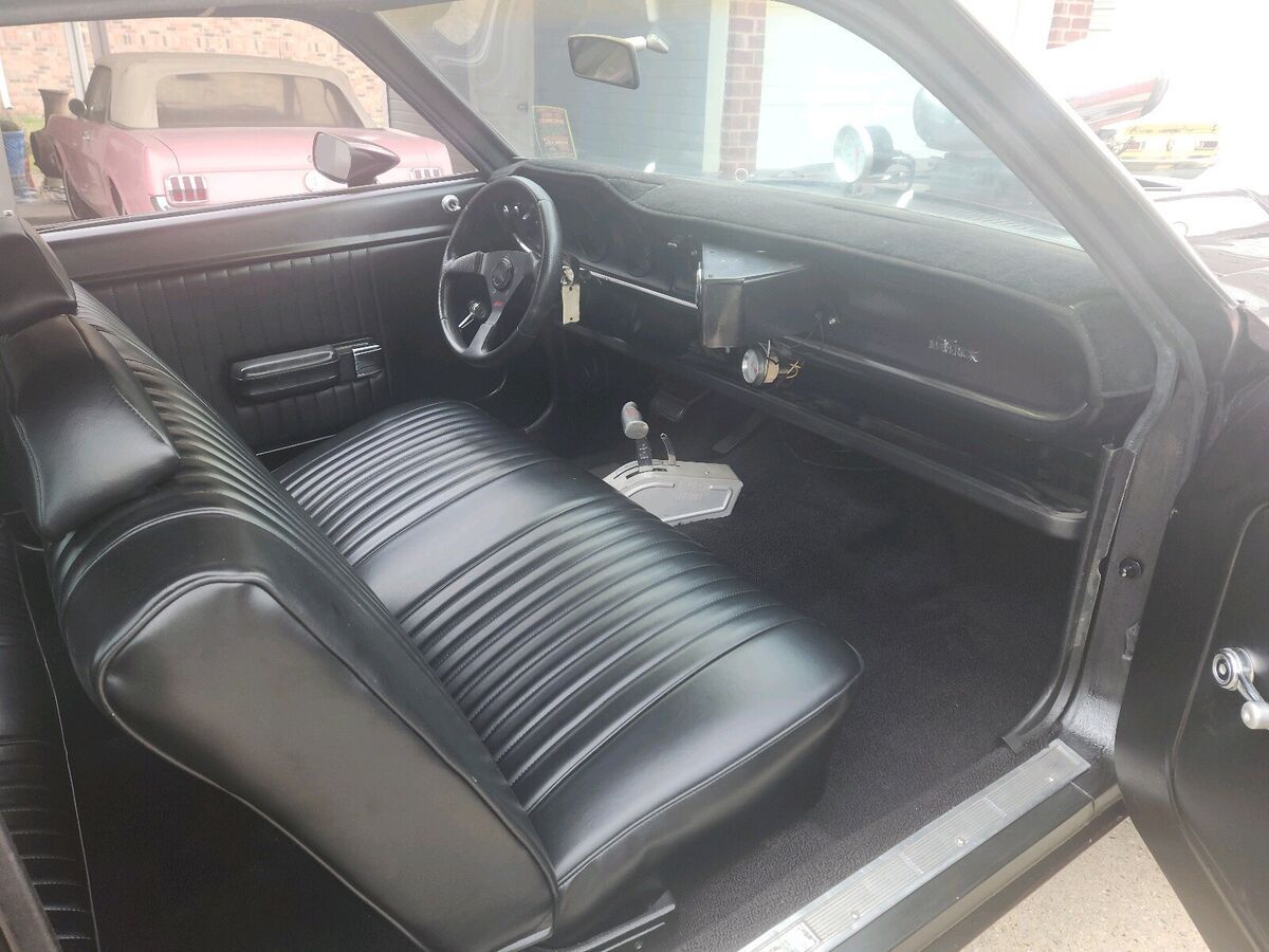 1971 ford maverick red rwd automatic grabber