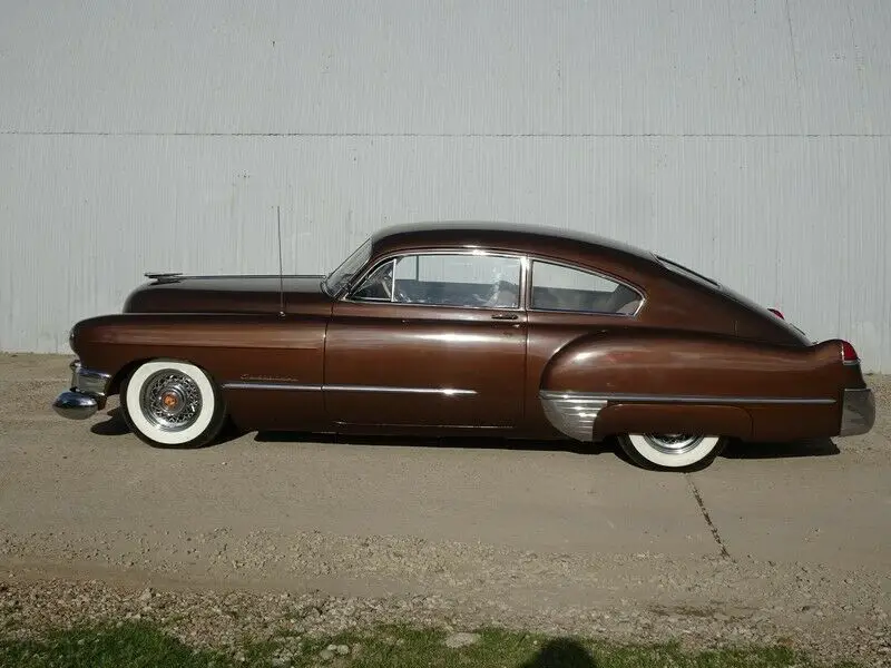 1949 cadillac series 61 sedanette/fastback. 429 v-8, auto, cold a/c .cali/texas