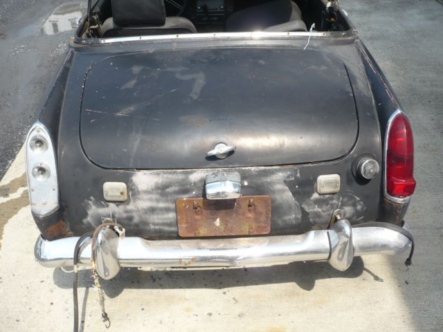 1969 austin healey sprite 2 owner car with 43k miles last on road 1981