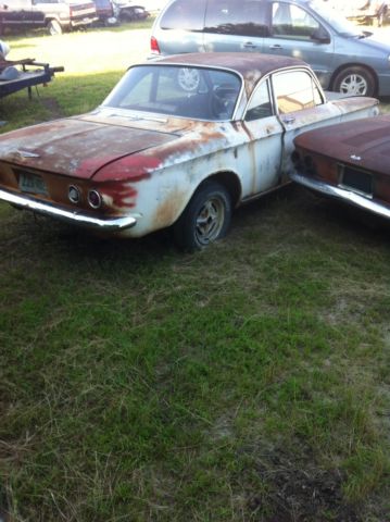 lot of 3 chevrolet corvair parts cars save from crusher 1960's