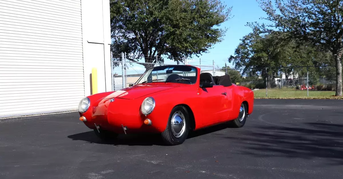 1960 volkswagen karmann ghia convertible