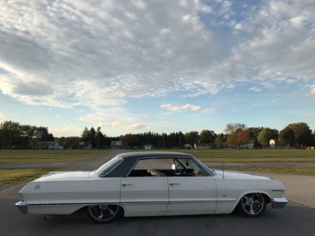 1963 chevrolet impala sport sedan full ridetech suspension w/ air ride & 18/20‘s