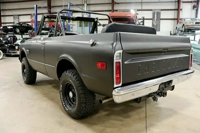 1970 chevrolet blazer k5 25077 miles black suv 350ci v8 automatic
