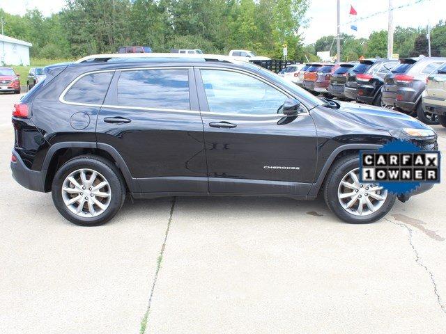 used 2017 jeep cherokee limited waterford, pa 16441 for sale in waterford, pennsylvania