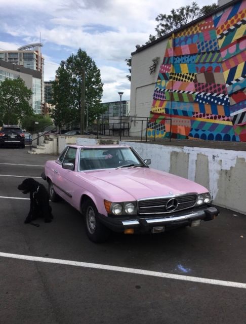 1978 450sl mercedes-benz hard top coupe