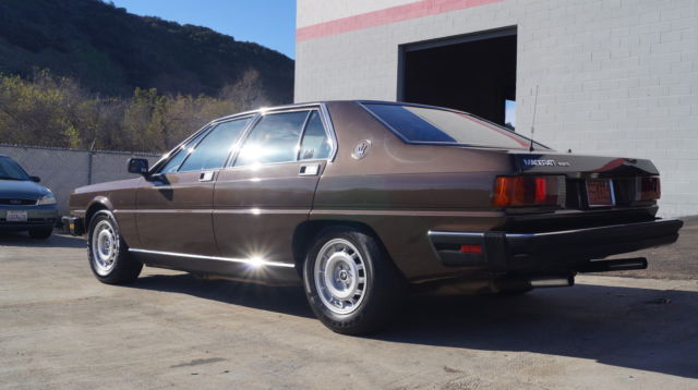 1982 maserati quattroporte 4porte