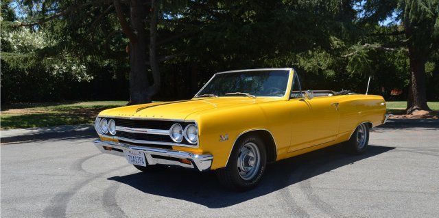 1965 chevrolet malibu convertible convertible big block 396 4 speed manual 0
