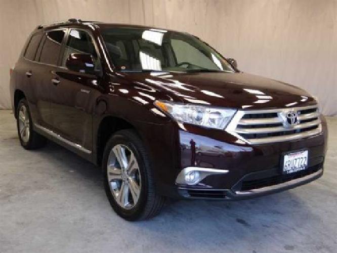 2012 toyota highlander limited in sunnyvale, ca