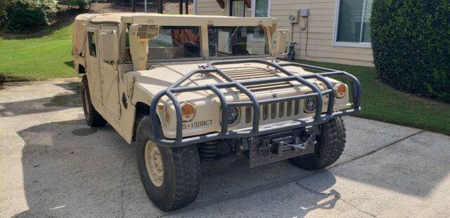 1985 6.2l m998 hmmwv humvee military desert tan army reserve