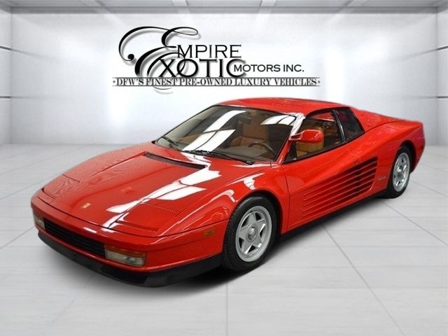 ferrari testarossa rossa corsa with 16,215 miles, for sale!