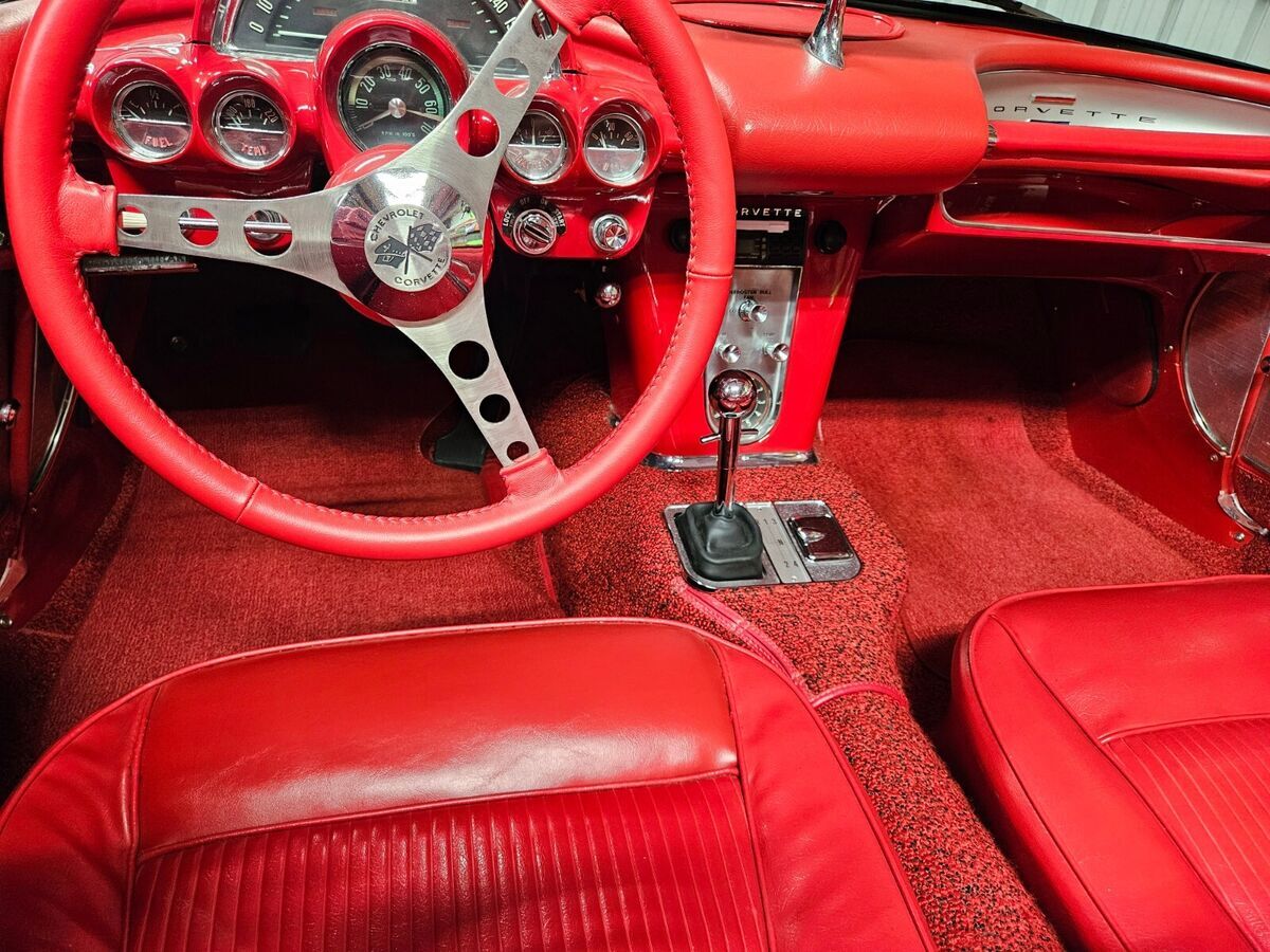1961 chevrolet corvette frame off restoration roadster