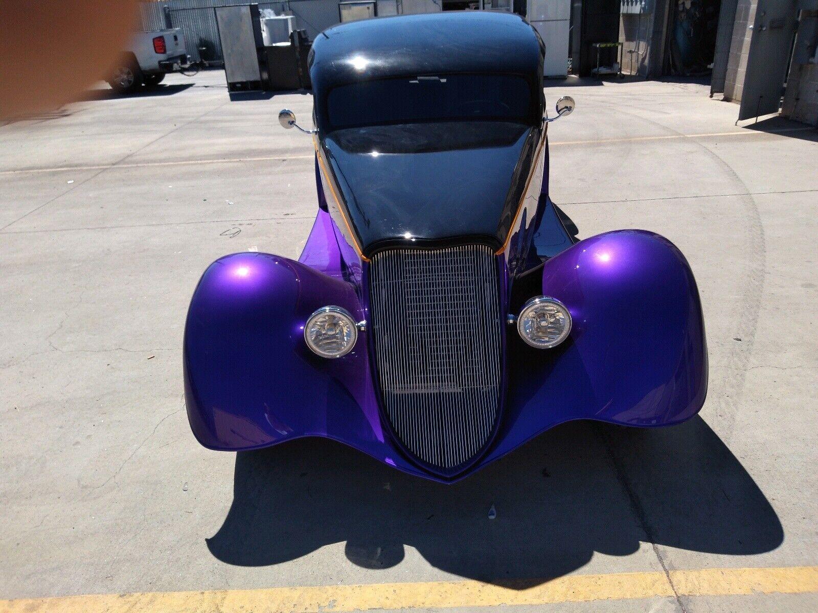 1933 ford vicky leather 350 ram jet fuel injected crate engine