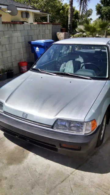 1989 honda civic dx sedan 4-door 1.5l california car, runs great, gas saver