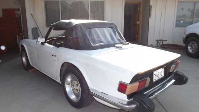 1974 triumph tr6. no reserve.. $5,500 buy it now