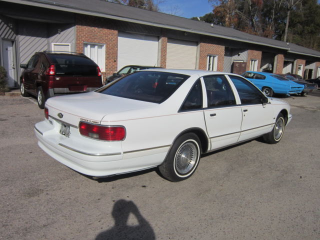 1994 chevy caprice ls 4 door 4.3l v8 56k 2 owner miles leather alloys no reserve