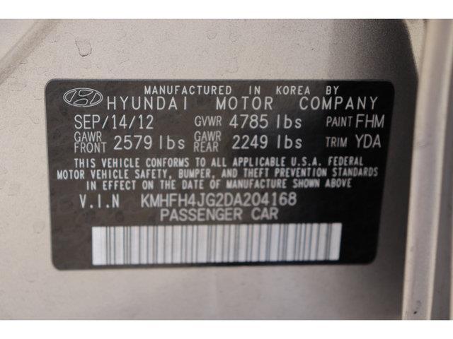 2013 hyundai azera base 4dr sedan for sale in henderson, nevada