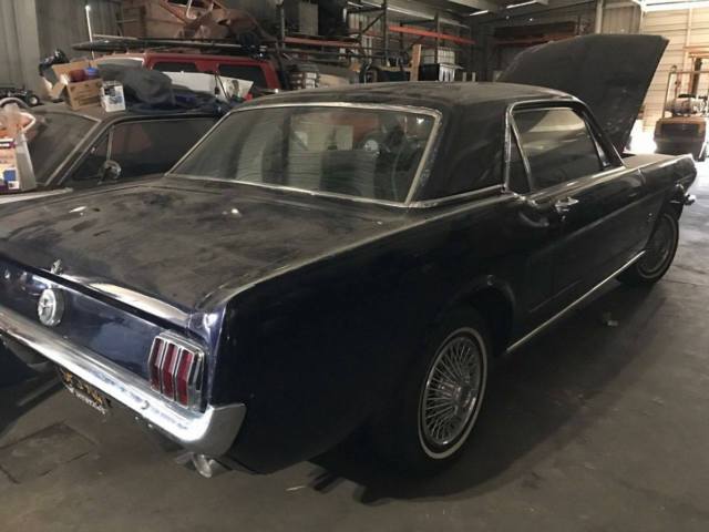 1966 ford mustang coupe caspian blue california cruiser runs & ready to roll