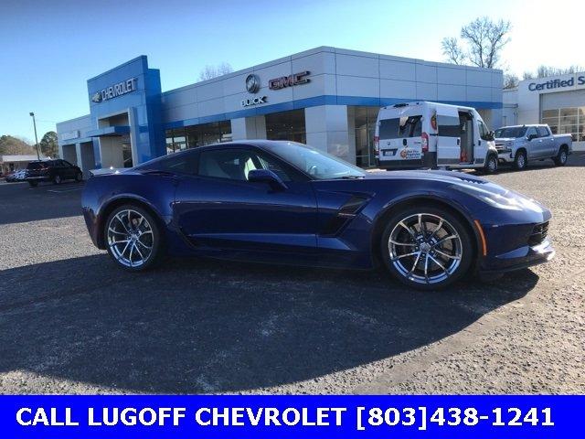 certified 2017 chevrolet corvette grand sport coupe w/ 2lt lugoff, sc 29078 for sale in lugoff, south carolina