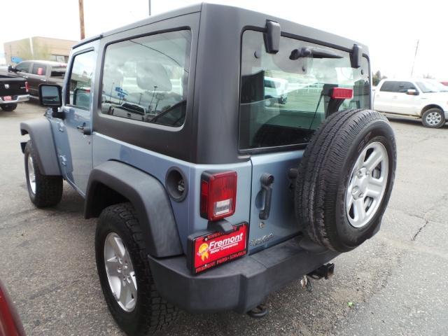2012 jeep wrangler sport 4x4 sport 2dr suv for sale in gas hills, wyoming