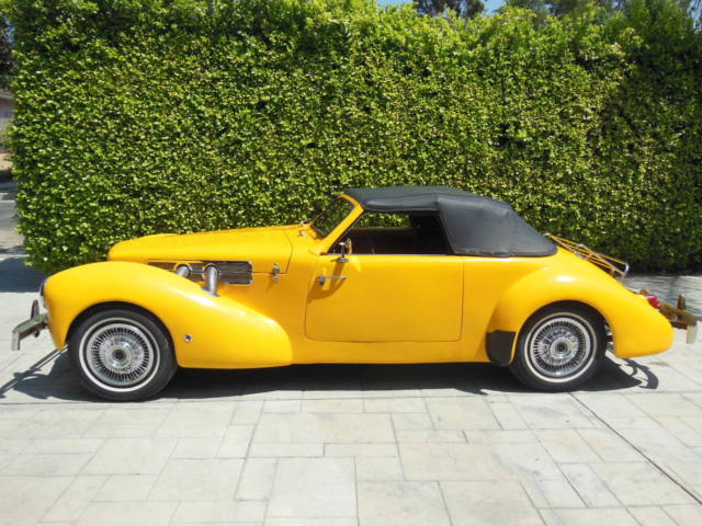 1969 cord phaeton roadster with 302 cubic inch v-8 engine