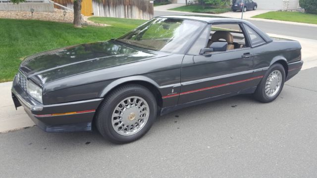 1989 cadillac allante convertible w/ hardtop - 106,465 miles